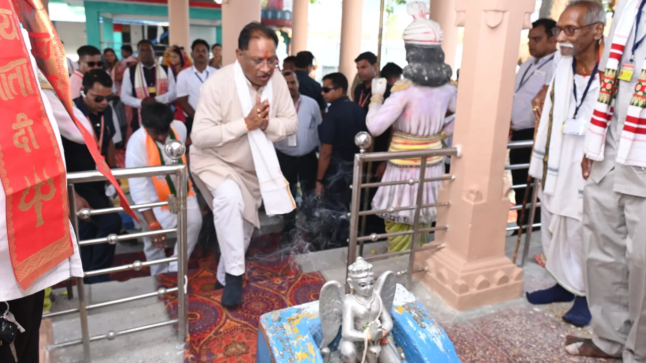 महासमुंद : मुख्यमंत्री  विष्णु देव साय ने खल्लारी में आदिवास... - CG Sandesh
