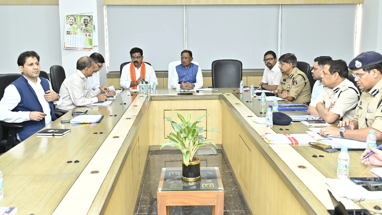 मुख्यमंत्री विष्णु देव साय ने गृह विभाग की ली समीक्षा बैठक, ... - CG Sandesh