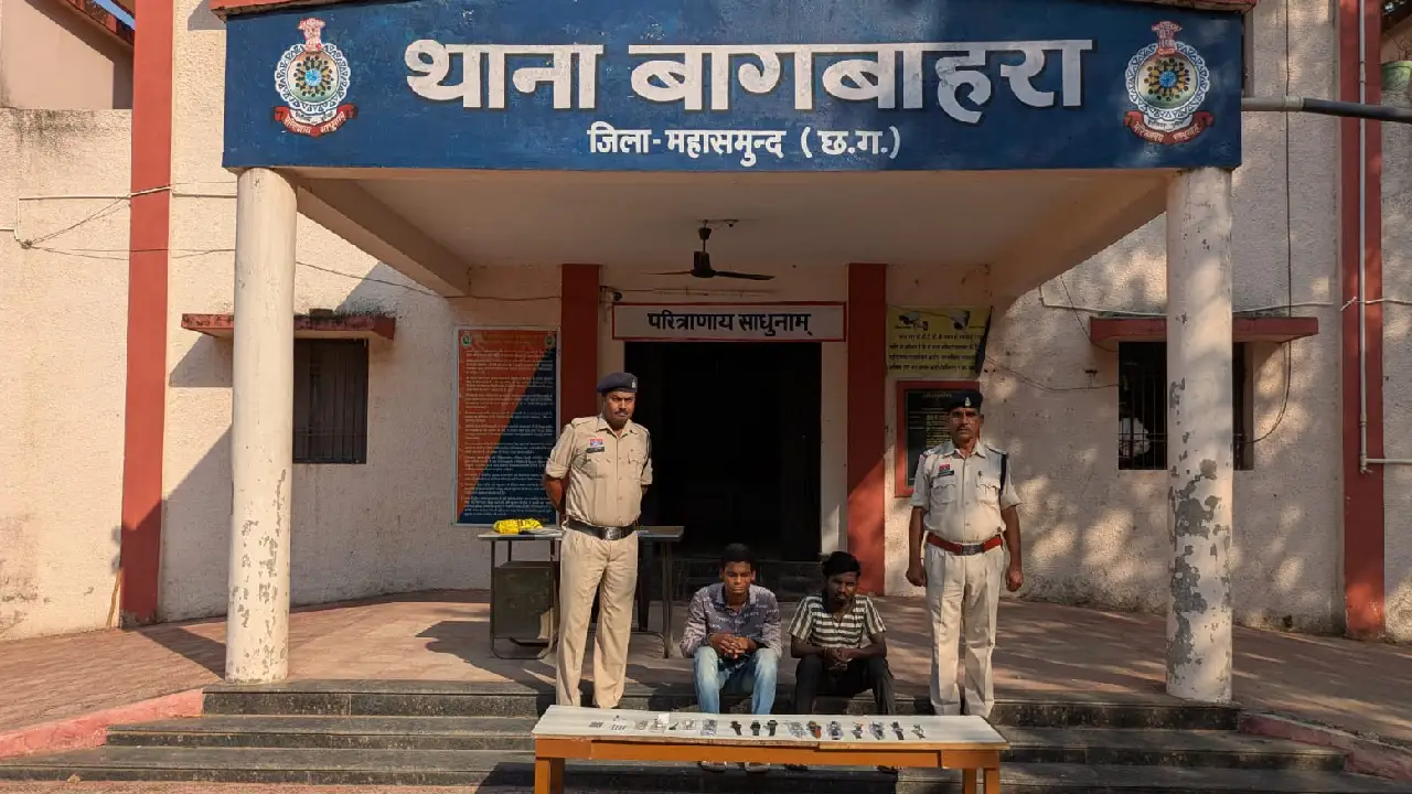 बागबाहरा के विराट वॉच में हुई चोरी का खुलासा - CG Sandesh
