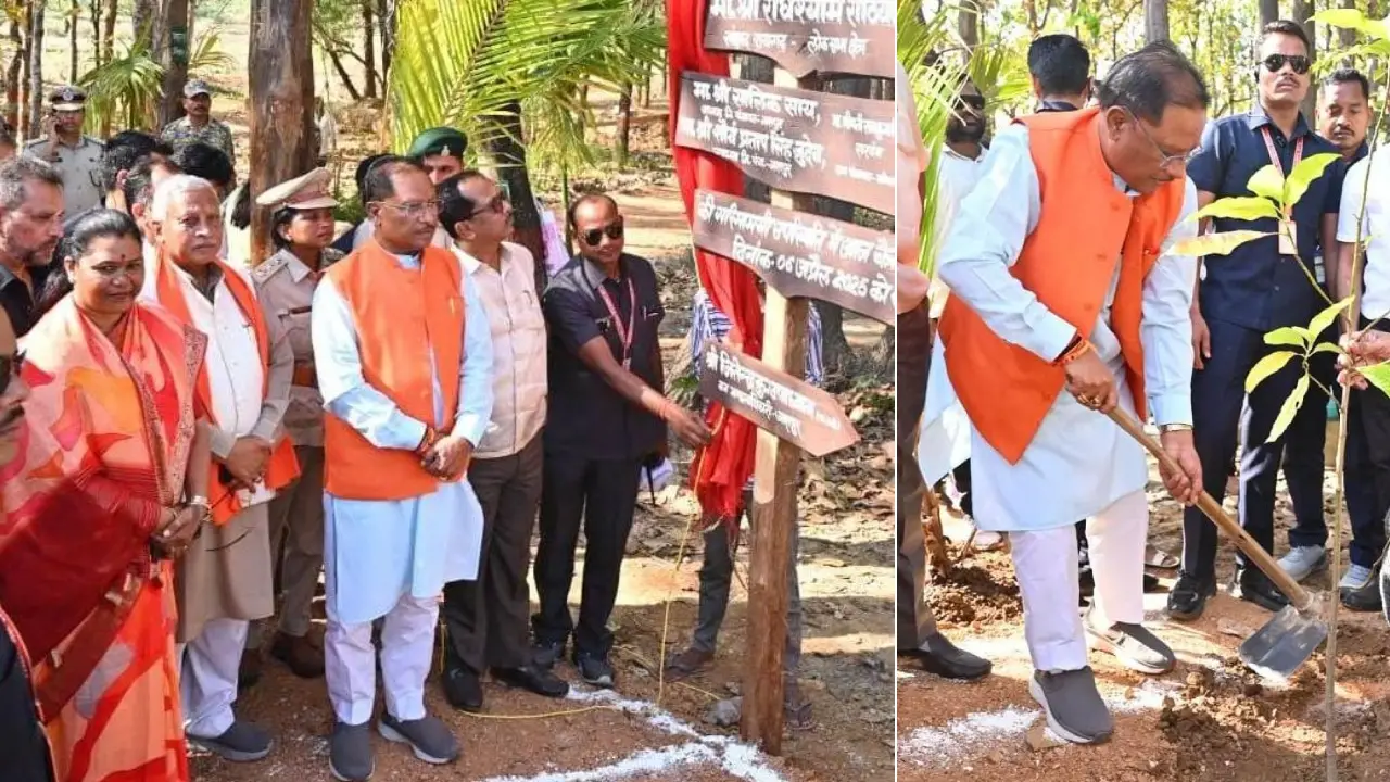 CG : 28 हेक्टेयर में 53 लाख रूपए की लागत से बनाई गई है पर्या... - CG Sandesh