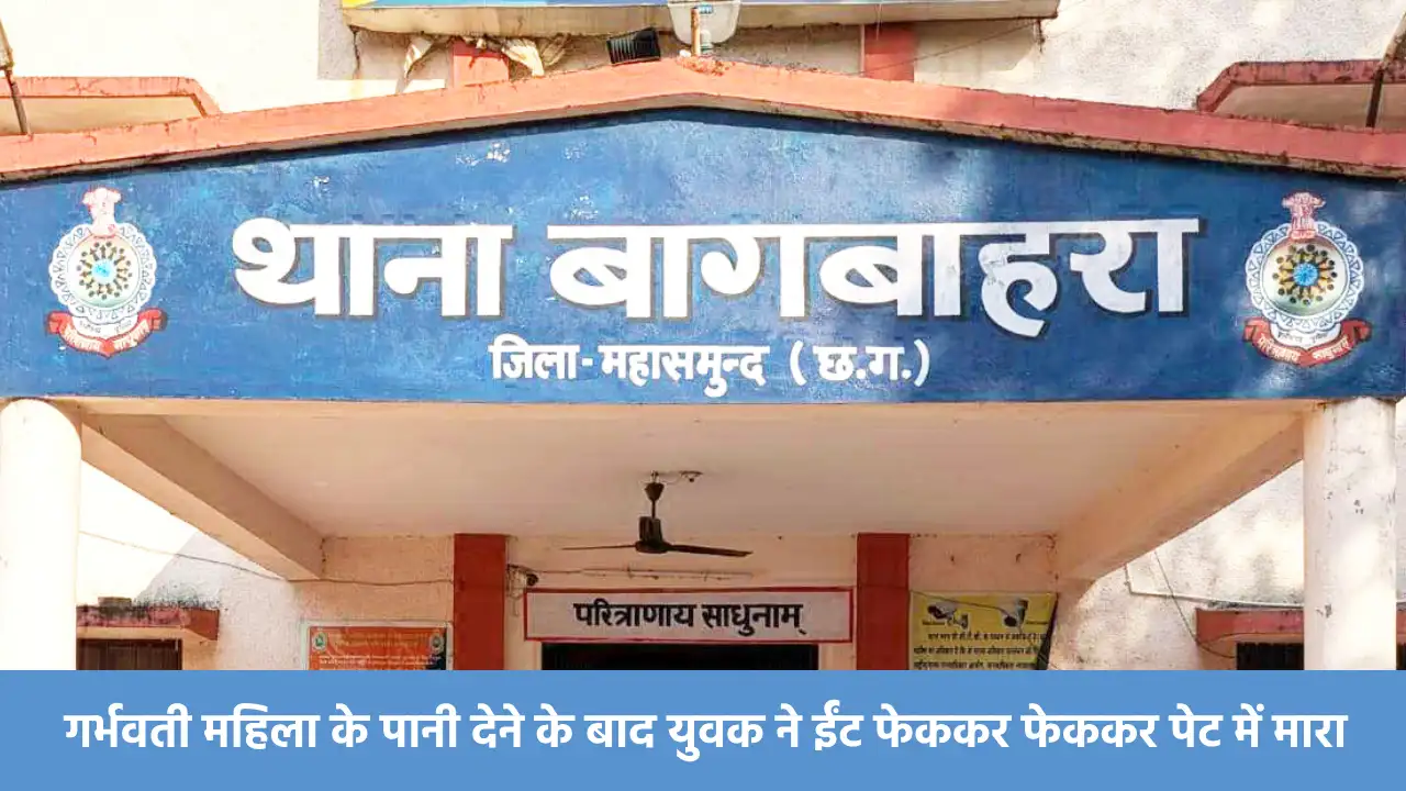 बागबाहरा : गर्भवती महिला के पानी देने के बाद युवक ने ईंट फेक... - CG Sandesh