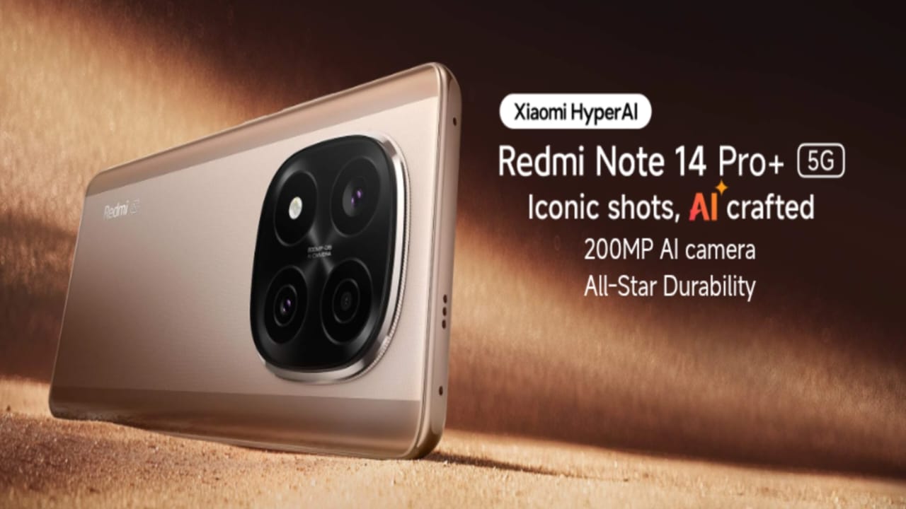 Xiaomi Redmi Note 14 Pro+ 5G : कर्व्ड डिस्प्ले और 6200mAh बै... - CG Sandesh