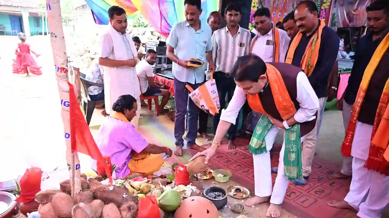झारउडे़ला में बनेगा शिव मंदिर, बसना विधायक डॉ. संपत ने किया ... - CG Sandesh