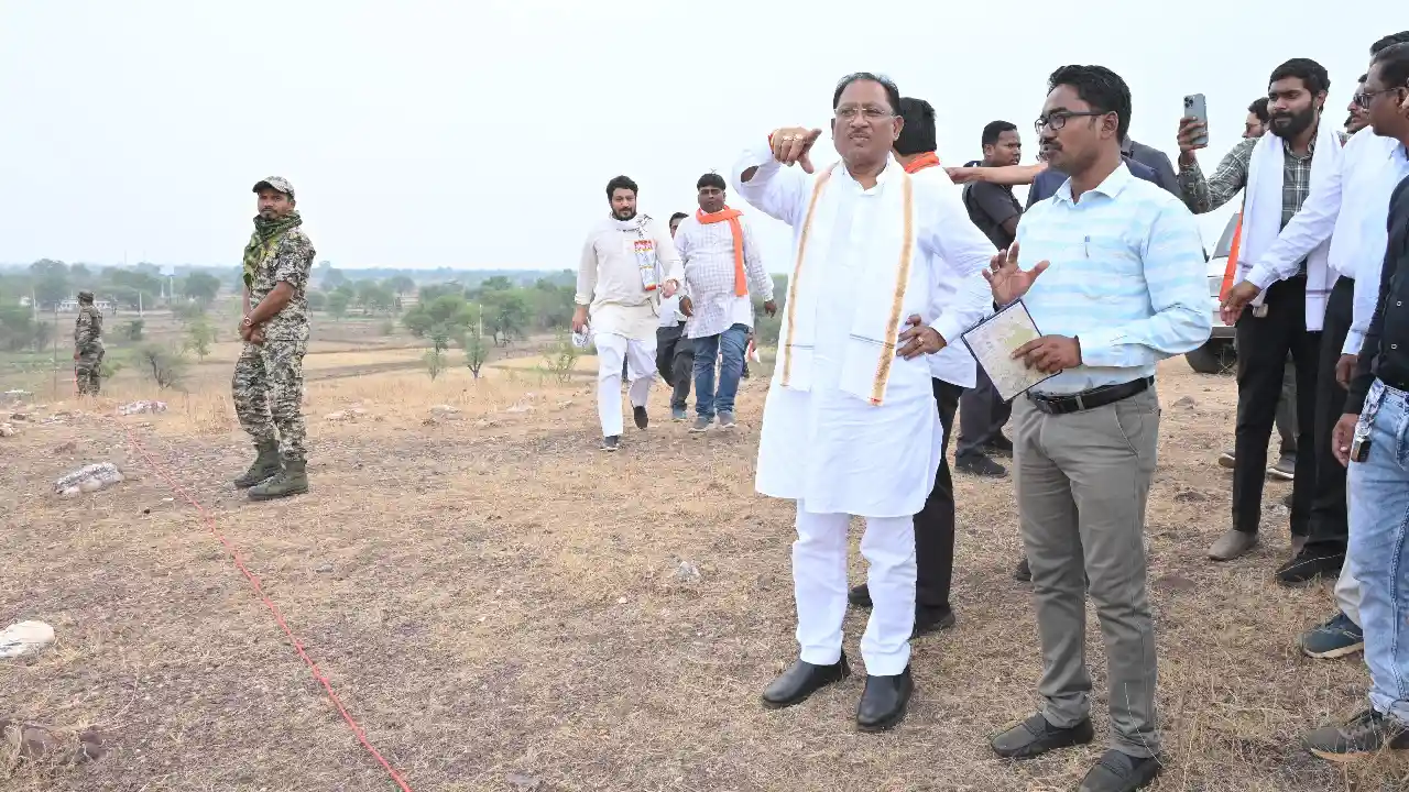 CG : मुख्यमंत्री साय ने निर्माणाधीन सिद्धबाबा जलाशय का किया ... - CG Sandesh