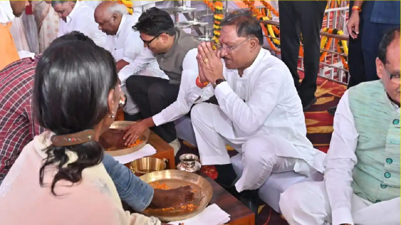 केंद्रीय मंत्री शिवराज सिंह, मुख्यमंत्री विष्णु देव साय और अ... - CG Sandesh