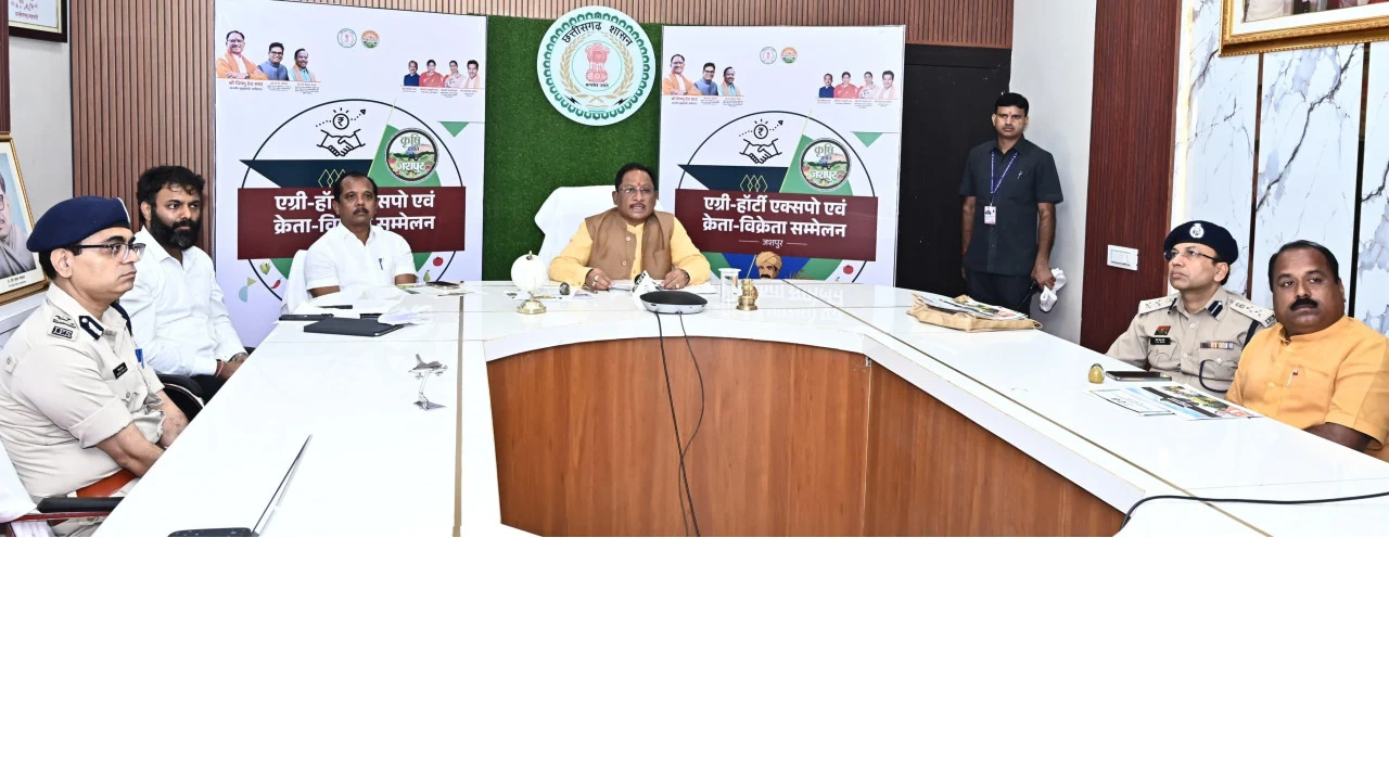 CG : मुख्यमंत्री विष्णुदेव साय ने किया एग्री-हॉर्टी एक्सपो ए... - CG Sandesh