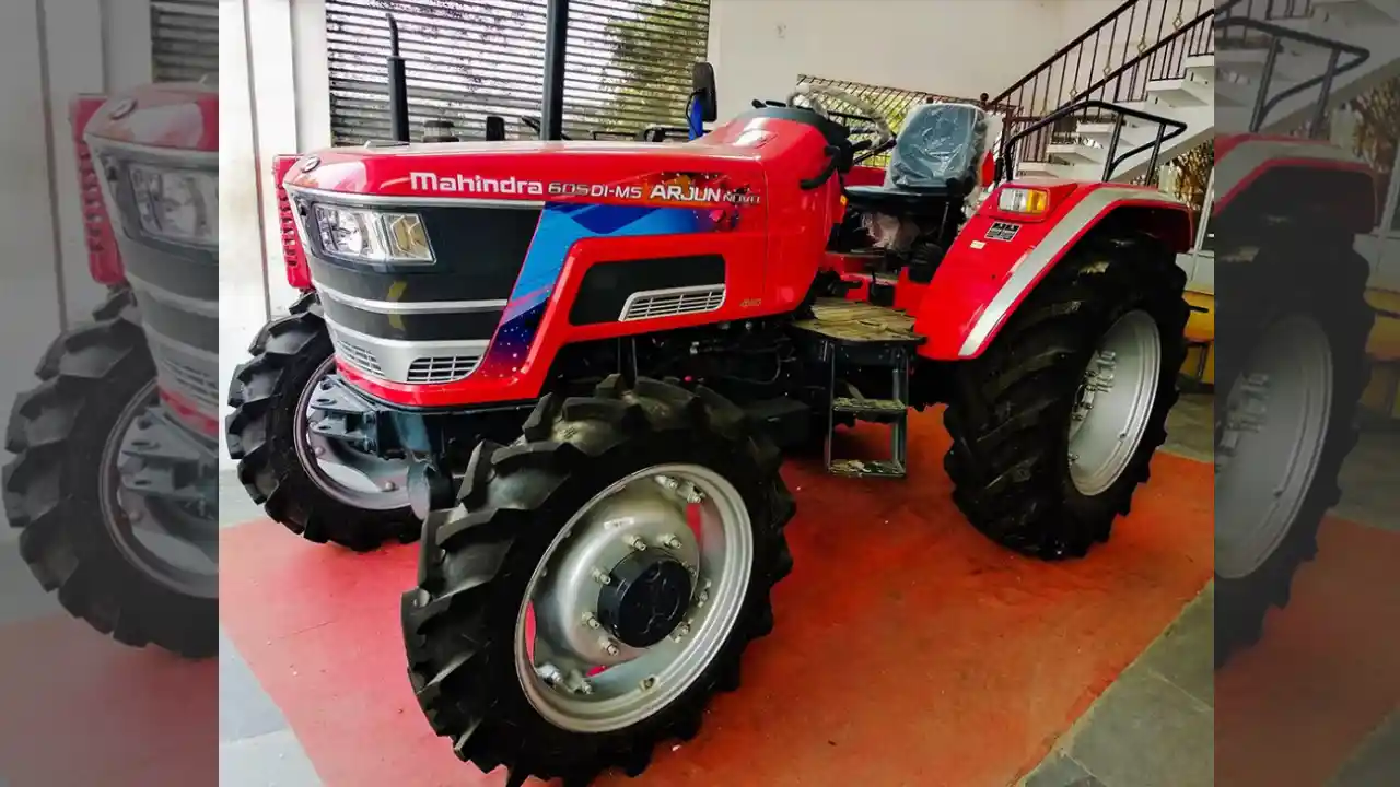 महिंद्रा अर्जुन नोवो 605 DI–i 4WD :  खेतों में शानदार परफॉर्... - CG Sandesh