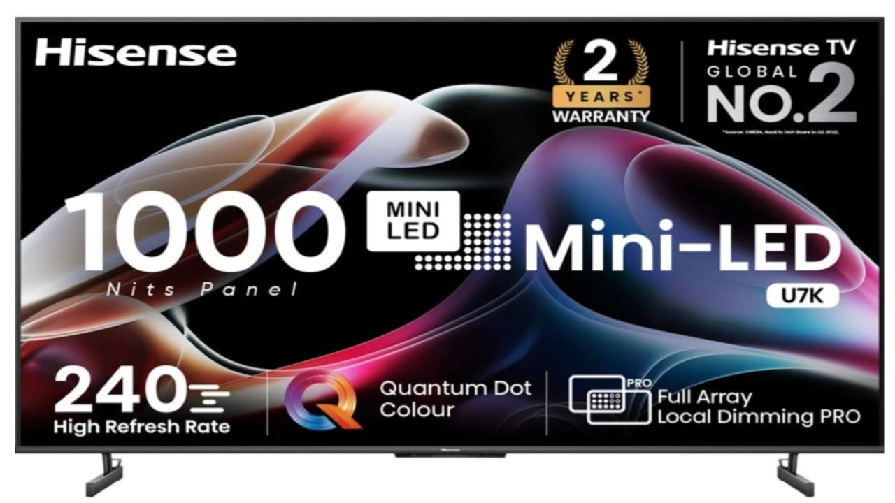 इतना बड़ा टीवी कभी नहीं देखा होगा! Hisense ने लॉन्च किया 100... - CG Sandesh