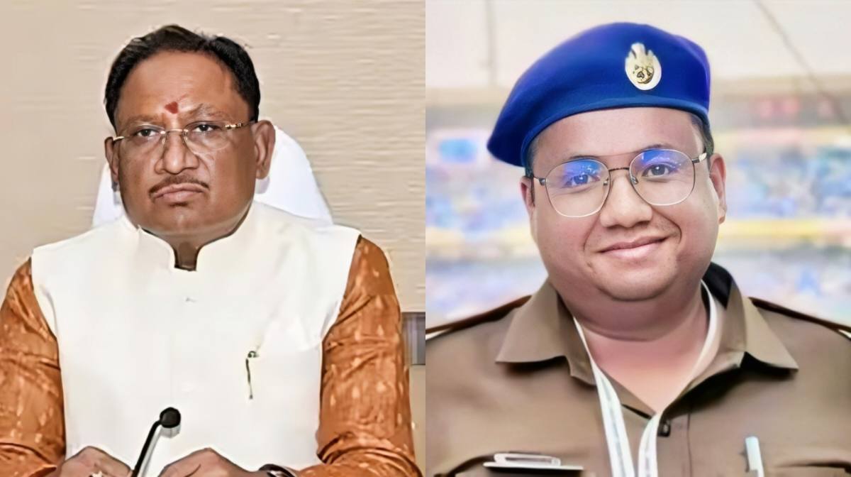 CG : मुख्यमंत्री साय ने एएसपी आकाश राव गिरपुंजे के शहीद होने... - CG Sandesh