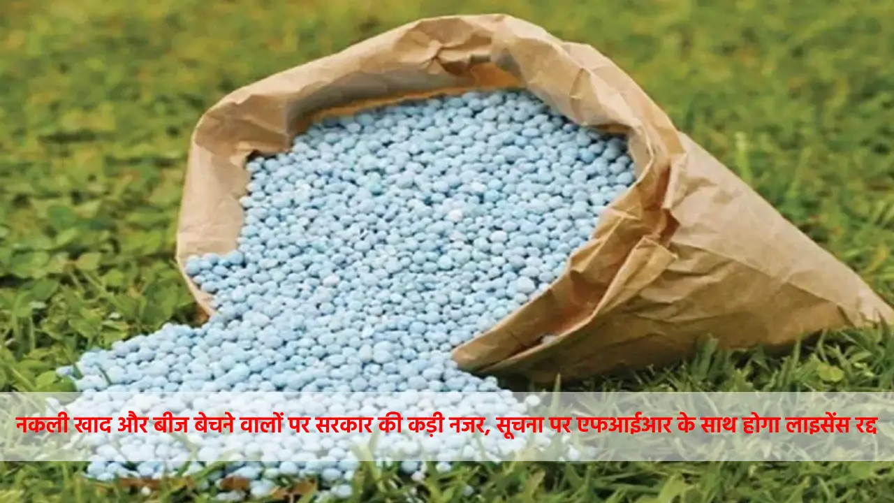 CG : प्रदेश में नकली खाद और बीज बेचने वालों पर सरकार की कड़ी ... - CG Sandesh