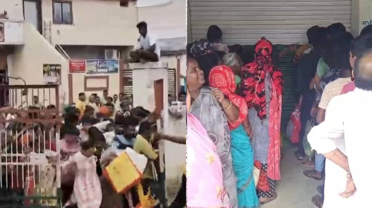 CG : तीन माह का राशन वितरण बना आफत, भीड़-भाड़ से बिगड़े हाला... - CG Sandesh