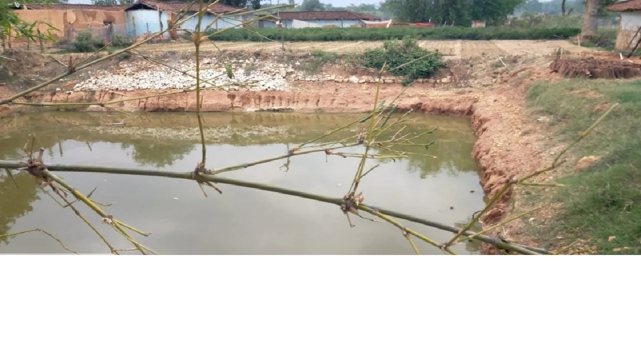 CG : राष्ट्रीय ग्रामीण रोजगार गारंटी योजना के तहत डबरी निर्म... - CG Sandesh