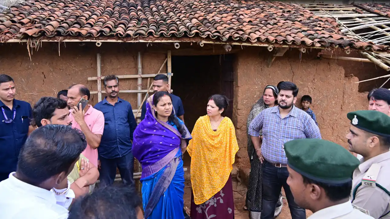 CG : मंत्री लक्ष्मी राजवाड़े ने किया हाथी प्रभावित क्षेत्रों... - CG Sandesh