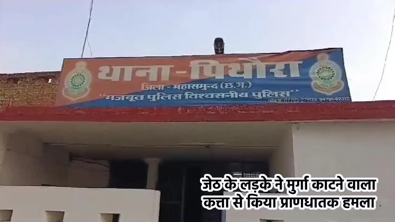 पिथौरा : जेठ के लड़के ने मुर्गा काटने वाला कत्ता से किया प्रा... - CG Sandesh