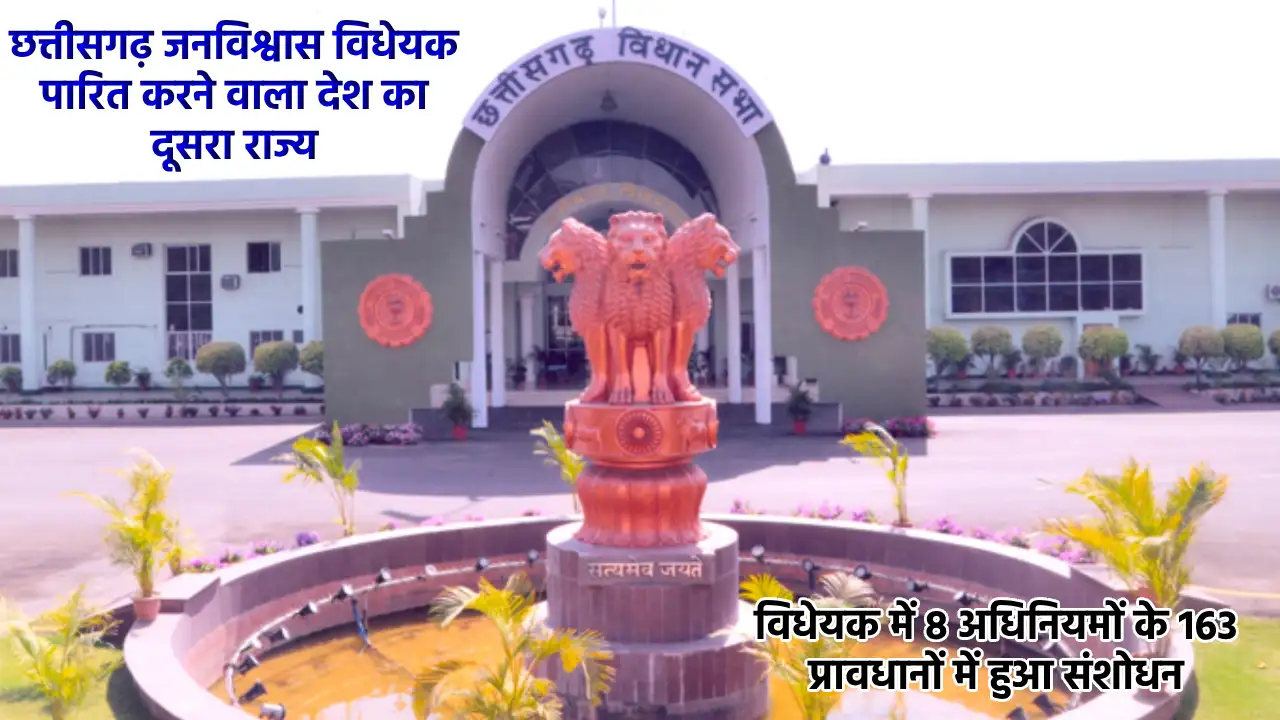 छत्तीसगढ़ में जनविश्वास विधेयक पारित; अब आपराधिक मुकदमा नहीं,... - CG Sandesh