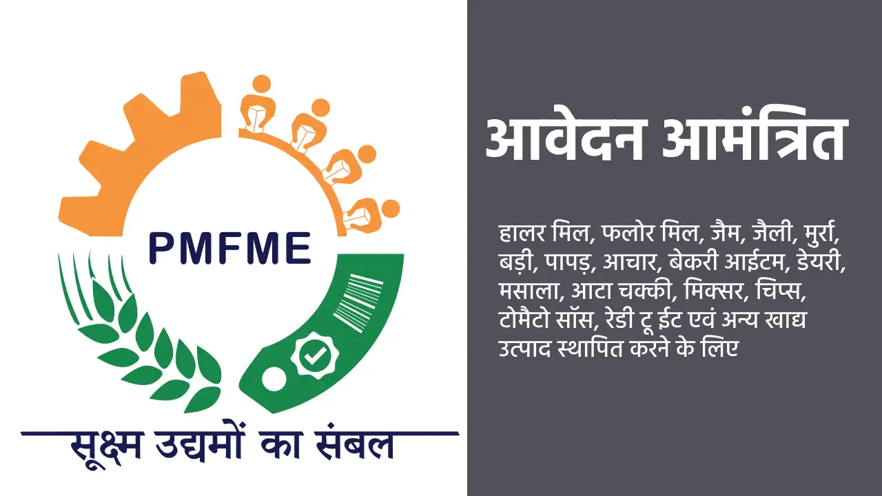 पीएमएफएमई के तहत खाद्य उत्पाद स्थापित करने के लिए आवेदन आमंत... - CG Sandesh