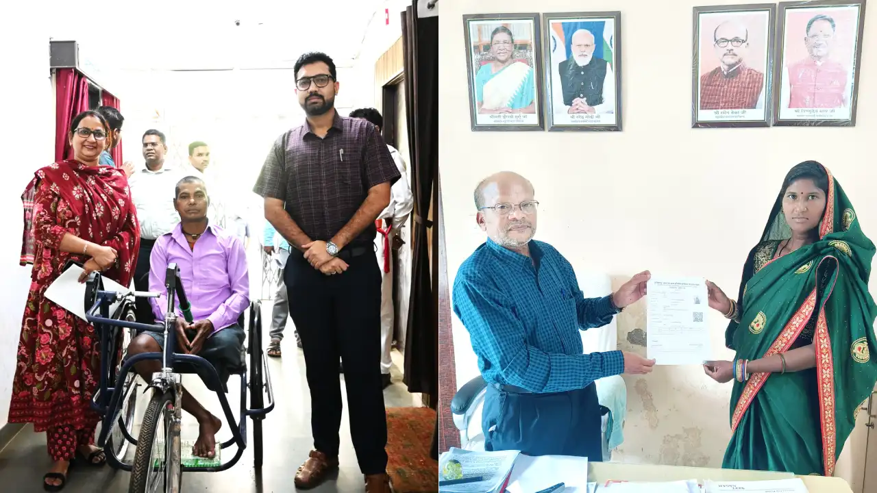 महासमुंद : जन चौपाल में कलेक्टर लंगेह ने सुनी जन समस्याएं - CG Sandesh