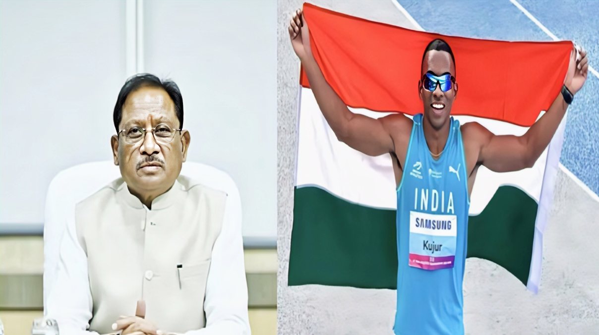 मुख्यमंत्री साय ने अनिमेष की उपलब्धि पर उन्हें बधाई देते हुए... - CG Sandesh