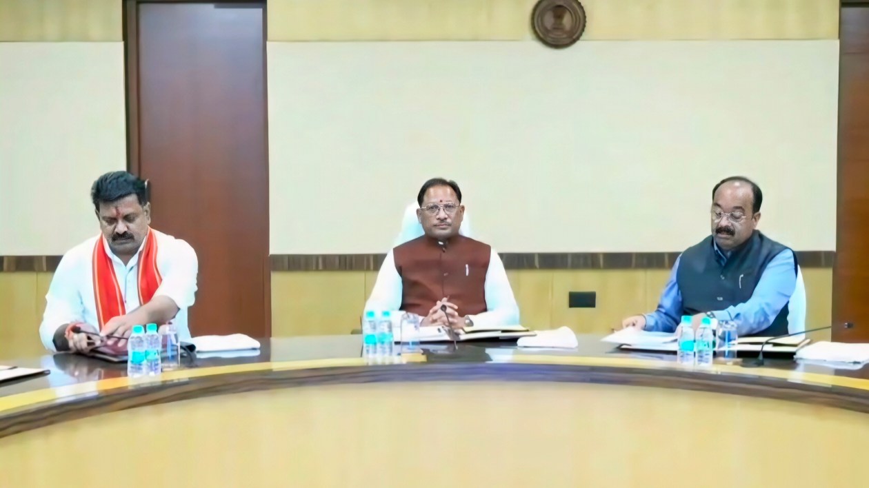 CG : साय कैबिनेट की बैठक शुरू, कई बड़े मुद्दों पर हो रही चर्... - CG Sandesh