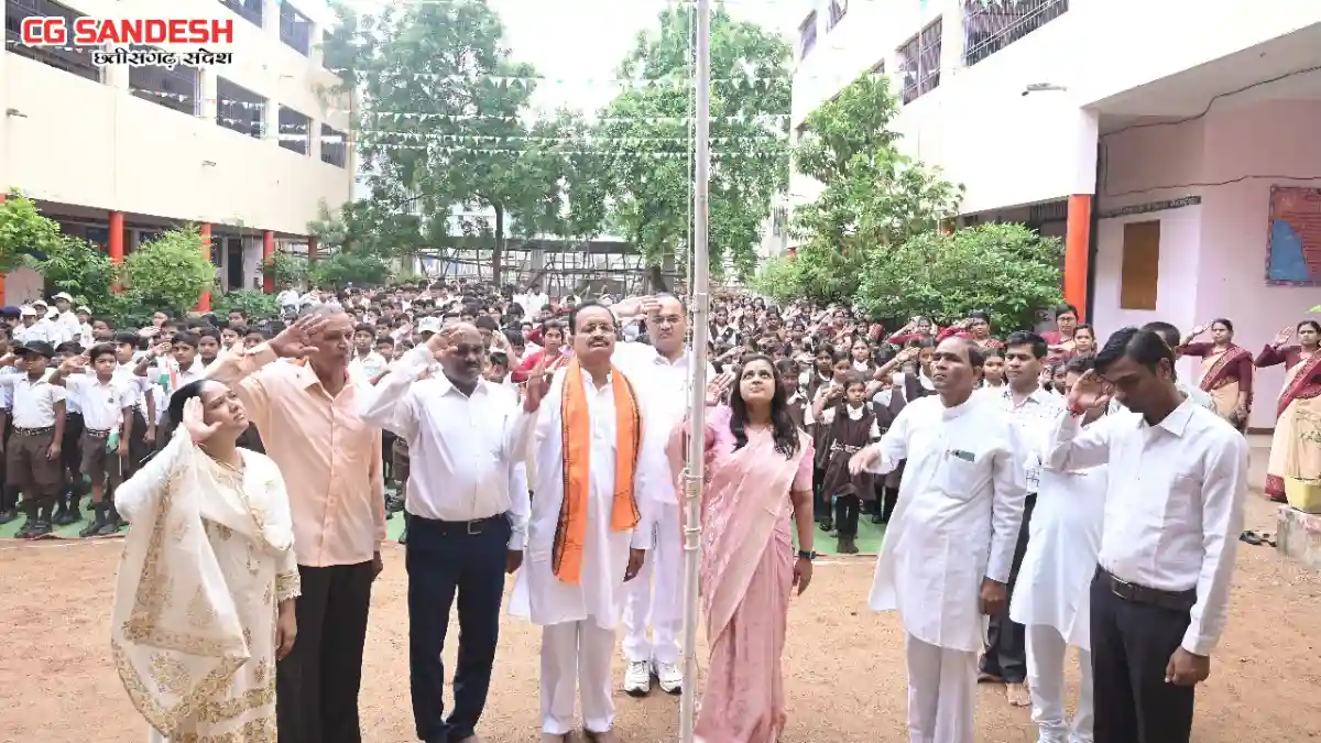 सरस्वती शिशु मंदिर बसना में  78 वां वर्षगांठ एवं 79 वां जयंत... - CG Sandesh