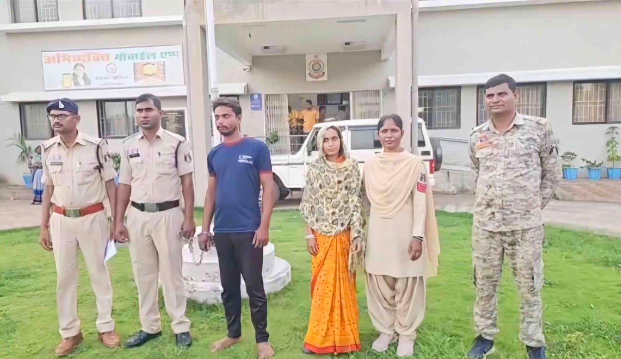 CG : प्रेमी के साथ मिलकर पत्नी ने की पति की हत्या, दोनों गिर... - CG Sandesh