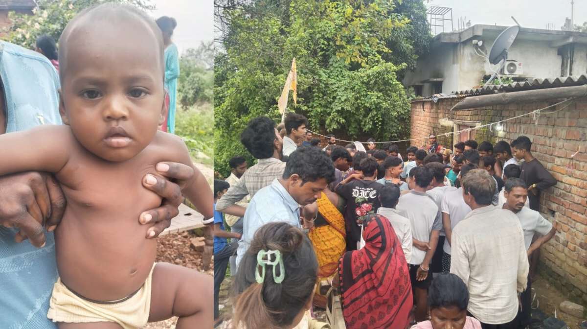 CG: देर रात घर में घुसकर बच्चा चोरी का सनसनीखेज मामला, अज्ञा... - CG Sandesh