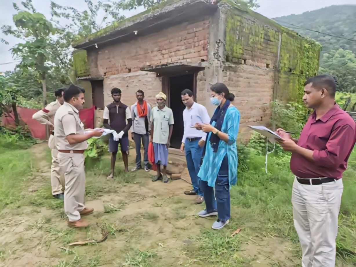 CG : भाई ने की भाई की हत्या, नशे में जोर-जोर से दरवाजा पीटने... - CG Sandesh