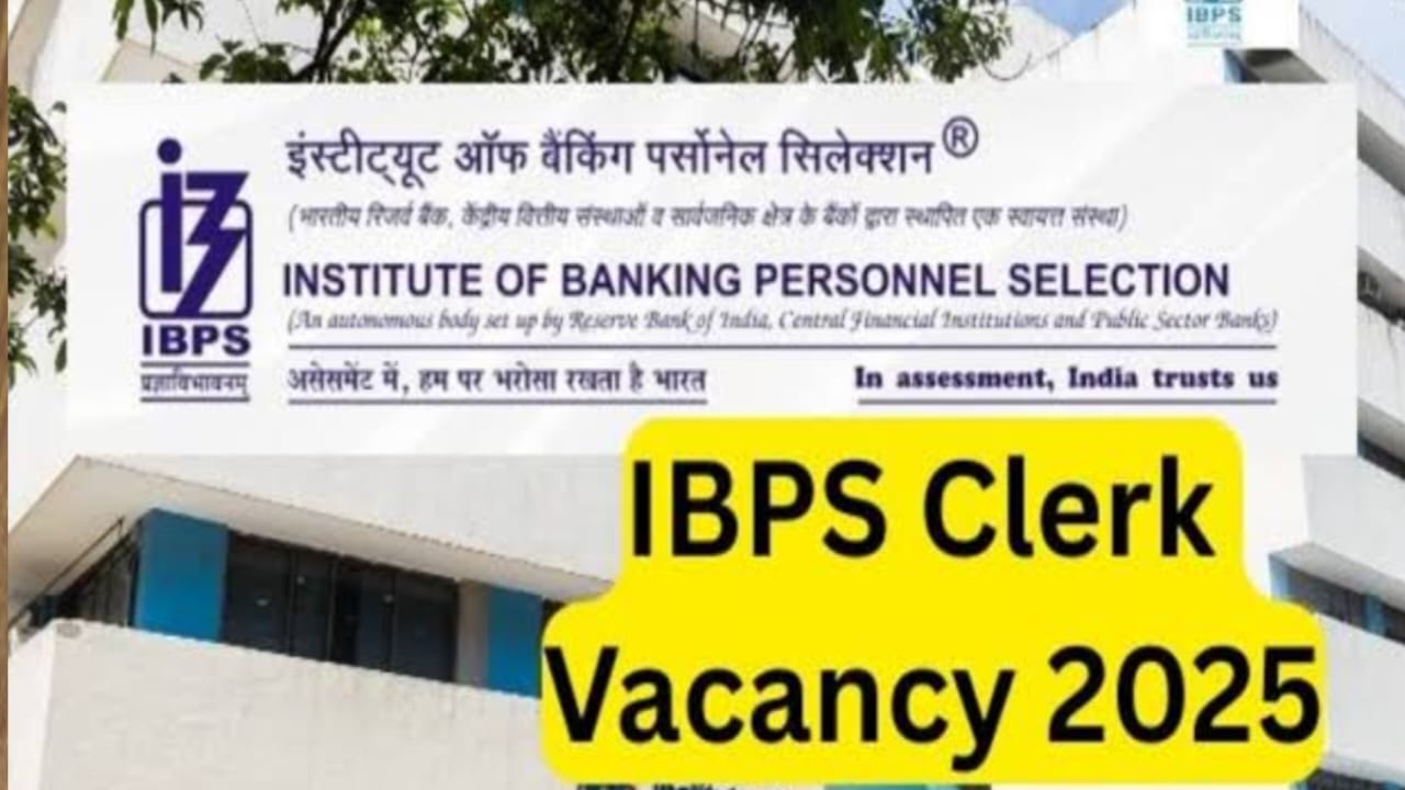 IBPS Clerk 2025: 10,277 वैकेंसी निकली – आखिरी तारीख से पहले ... - CG Sandesh