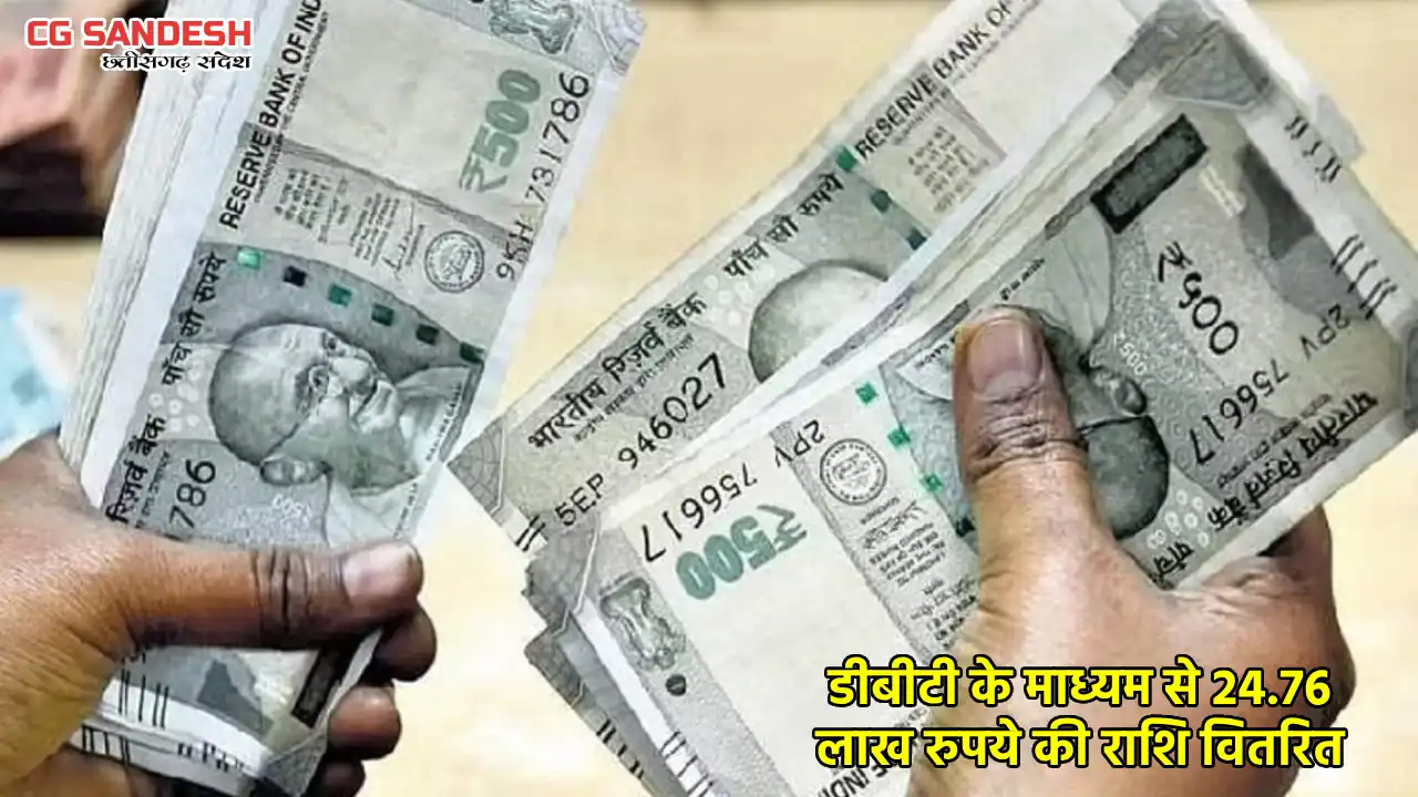 महासमुंद जिले के 156 श्रमिकों को 24 लाख 76 हजार रूपए की सहायता राशि जारी
