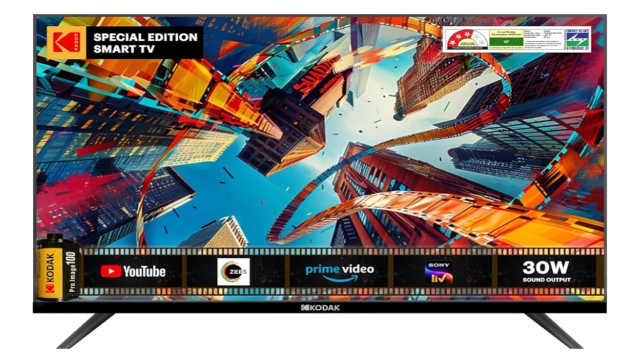 Kodak ने लॉन्च किए सस्ते QLED Google TV - CG Sandesh