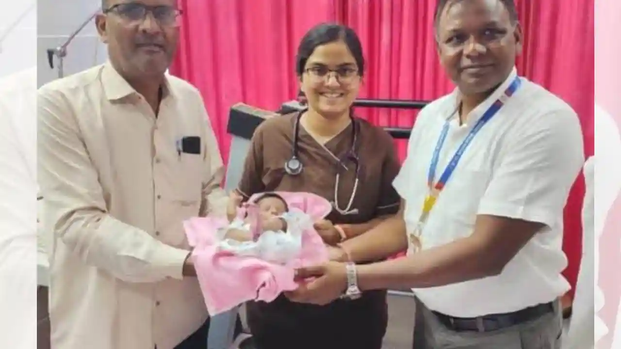 CG : प्रसव के बाद अस्पताल में ही छोड़ गये नवजात शिशु - CG Sandesh