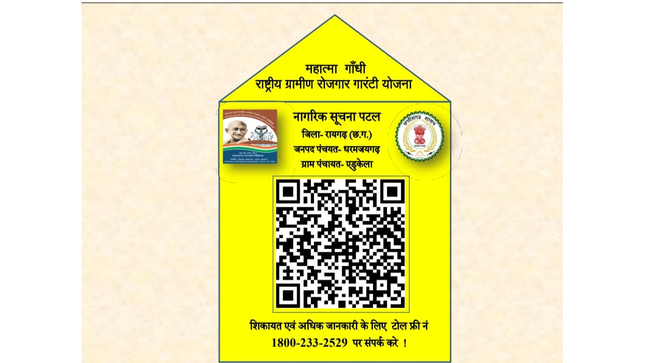  CG: रायगढ़ की 549 पंचायतों में क्यूआर कोड सुविधा शुरू - CG Sandesh