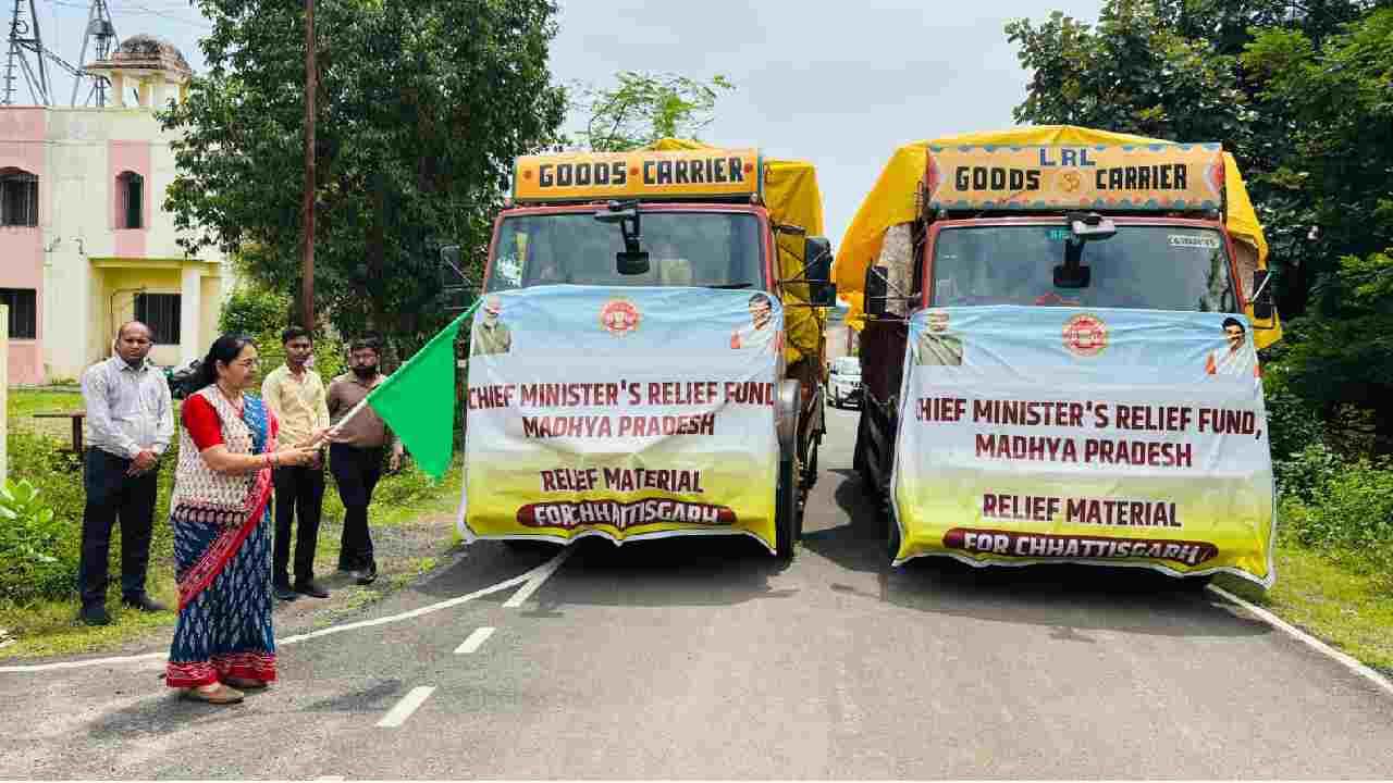 CG : बाढ़ प्रभावितों के लिए मानवीय पहल, एमपी से रवाना की गई ... - CG Sandesh