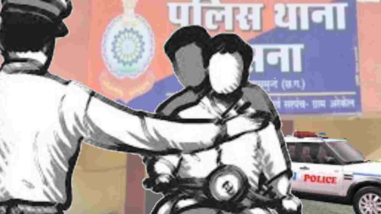 बसना : वाहन चेकिंग के दौरान पकड़े गये 2 गांजा तस्कर - CG Sandesh