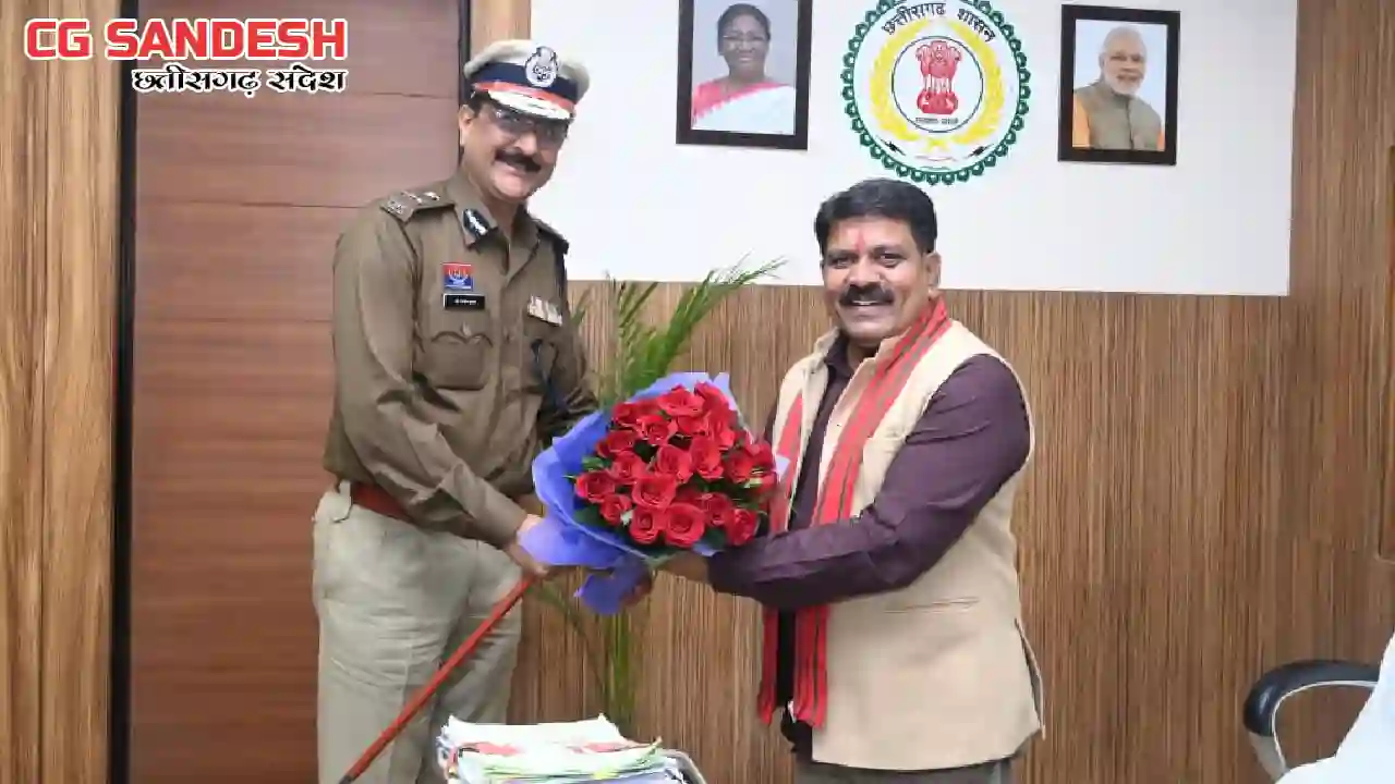 रायपुर में पुलिस आयुक्त प्रणाली लागू, IPS डॉ संजीव शुक्ला बन... - CG Sandesh