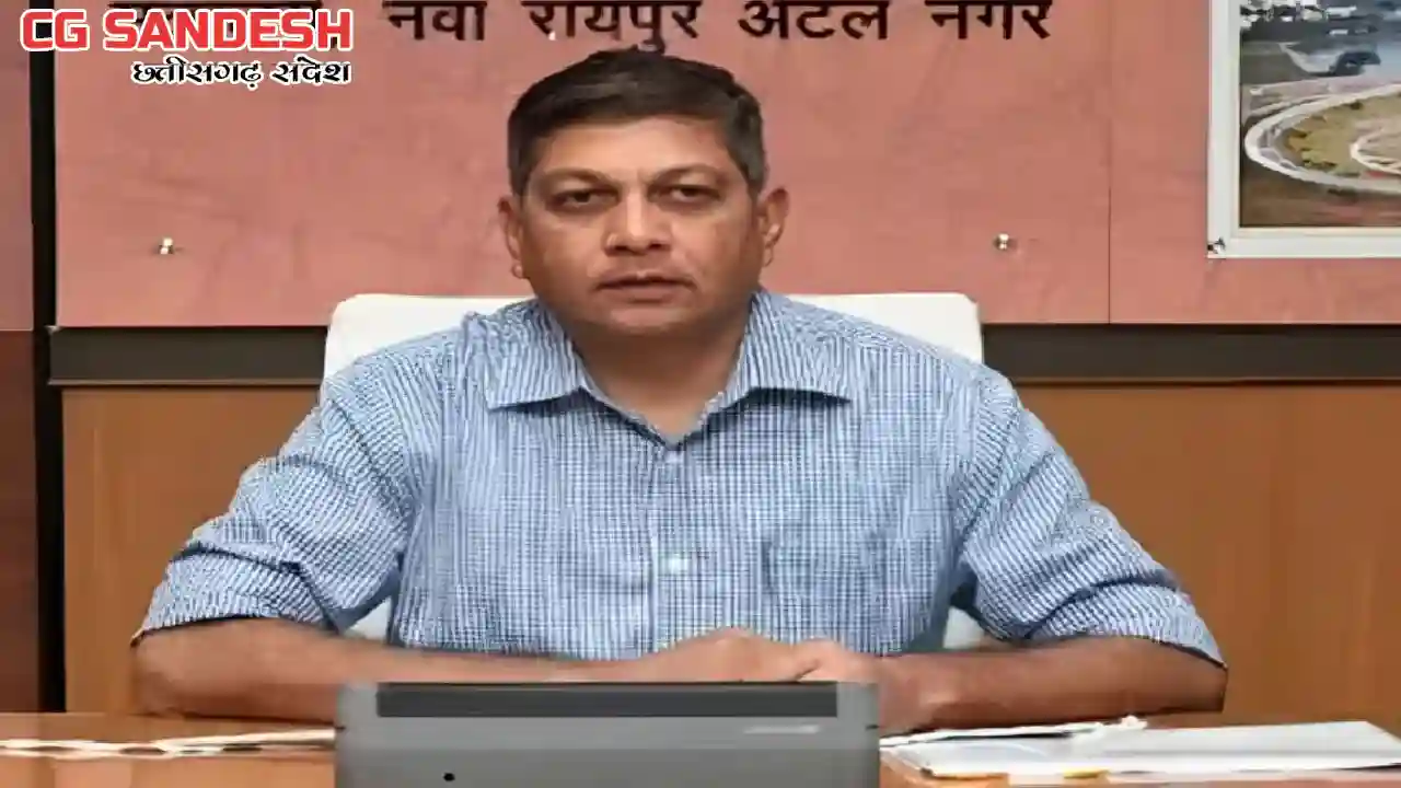 CG : पूर्व मुख्य सचिव अमिताभ जैन छत्तीसगढ़ के मुख्य सूचना आयु... - CG Sandesh
