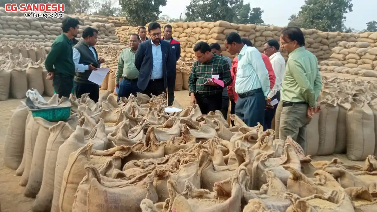 महासमुंद जिले में कुल 8 लाख 53 हजार 913 मीट्रिक टन धान की खर... - CG Sandesh