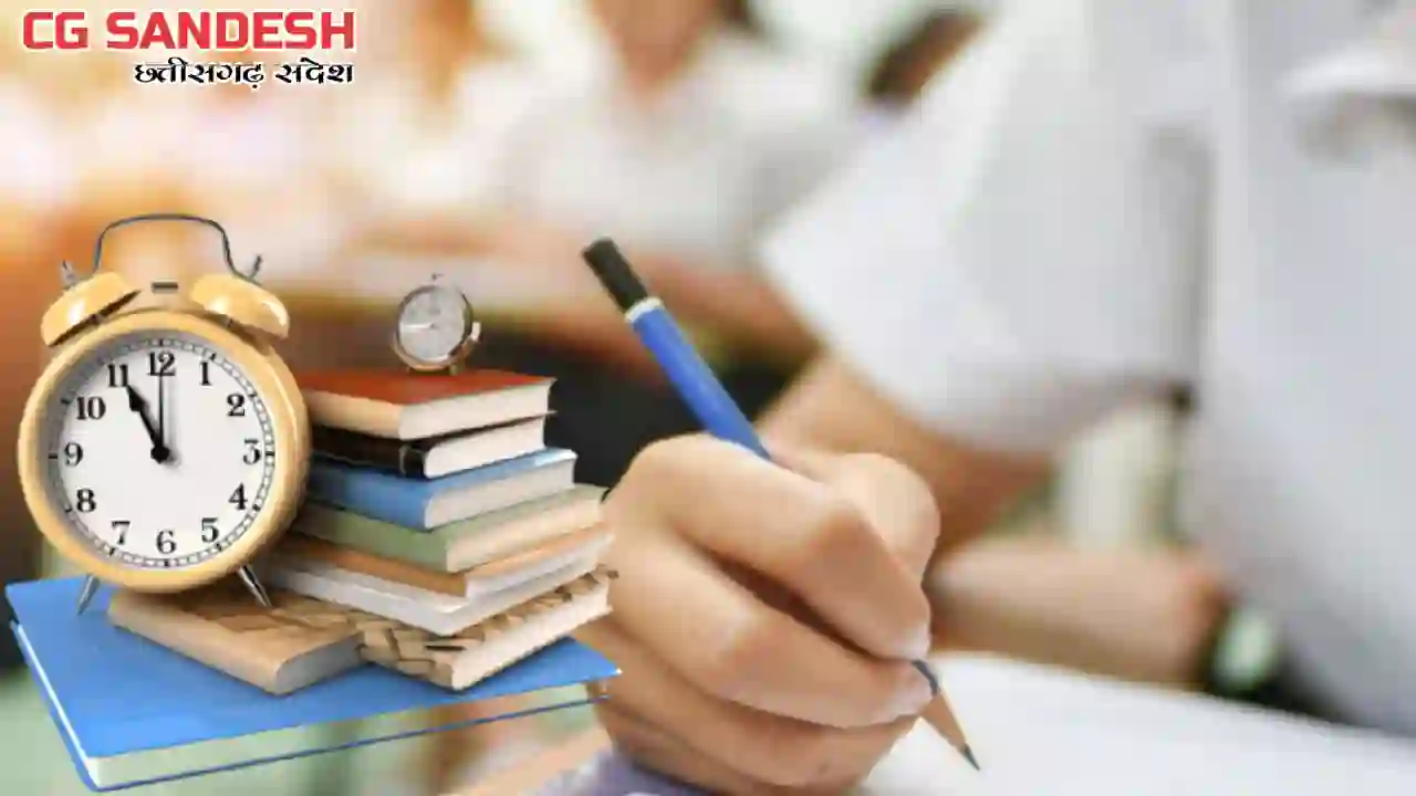 छत्तीसगढ़ : 10वीं-12वीं परीक्षा की समय-सारिणी घोषित - CG Sandesh