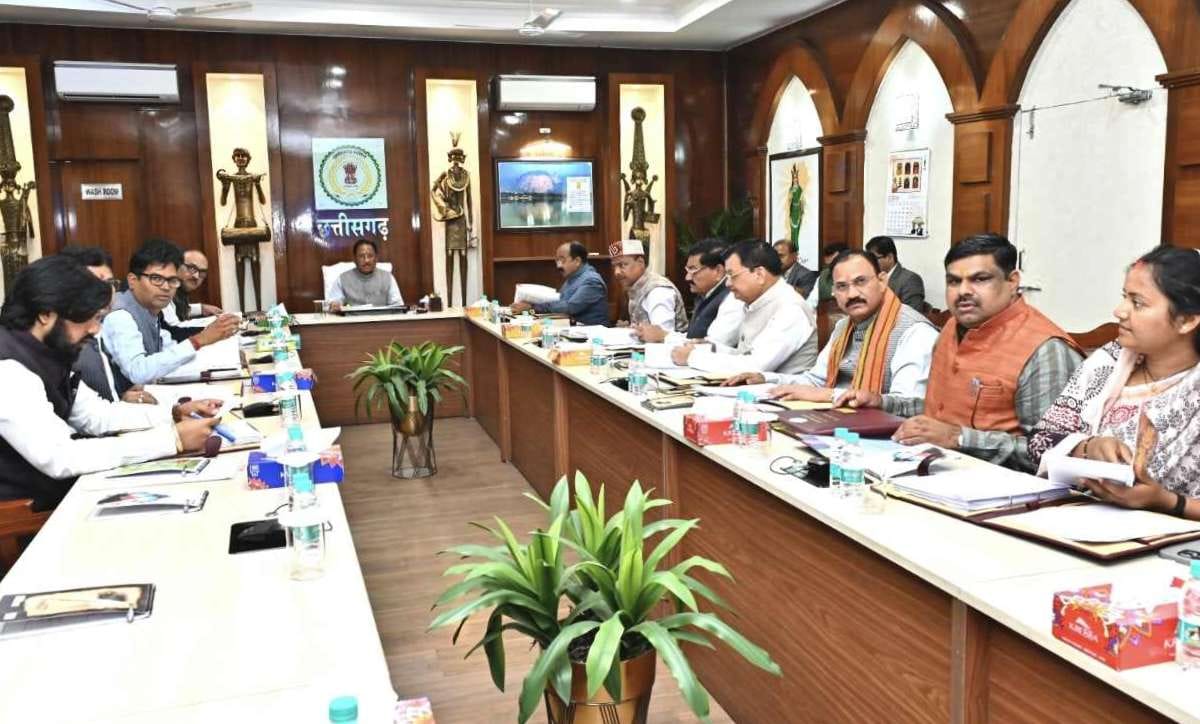 CG ब्रेकिंग : साय कैबिनेट की बैठक संपंन्न, लिए गए यह बड़े फैस... - CG Sandesh