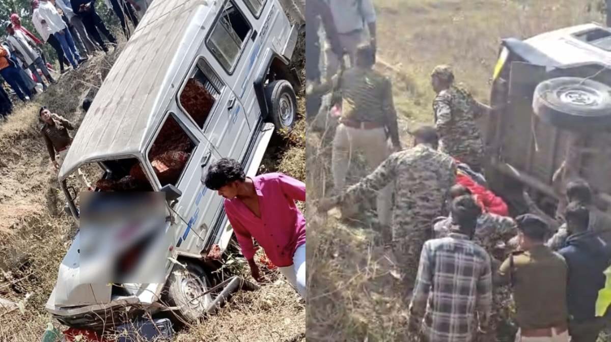 CG : अनियंत्रित होकर पलटी क्रूजर वाहन, दो यात्रियों की मौत, ... - CG Sandesh