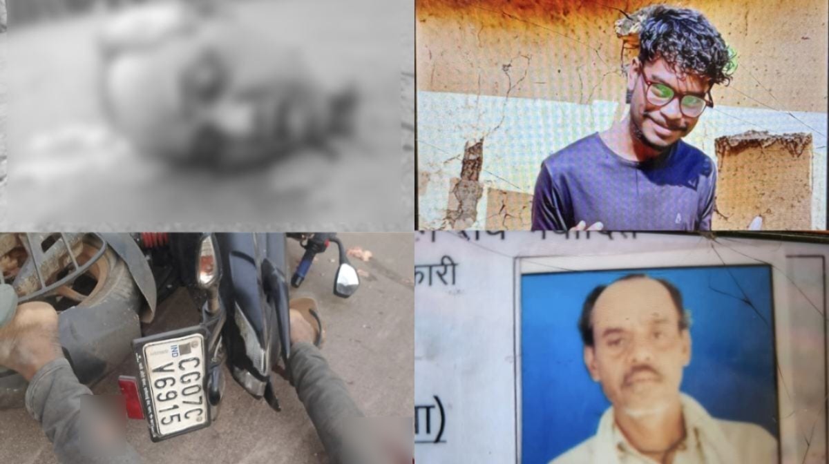 CG : हाईवा की चपेट में आने से बाइक सवार दो लोगों की मौत, एक ... - CG Sandesh