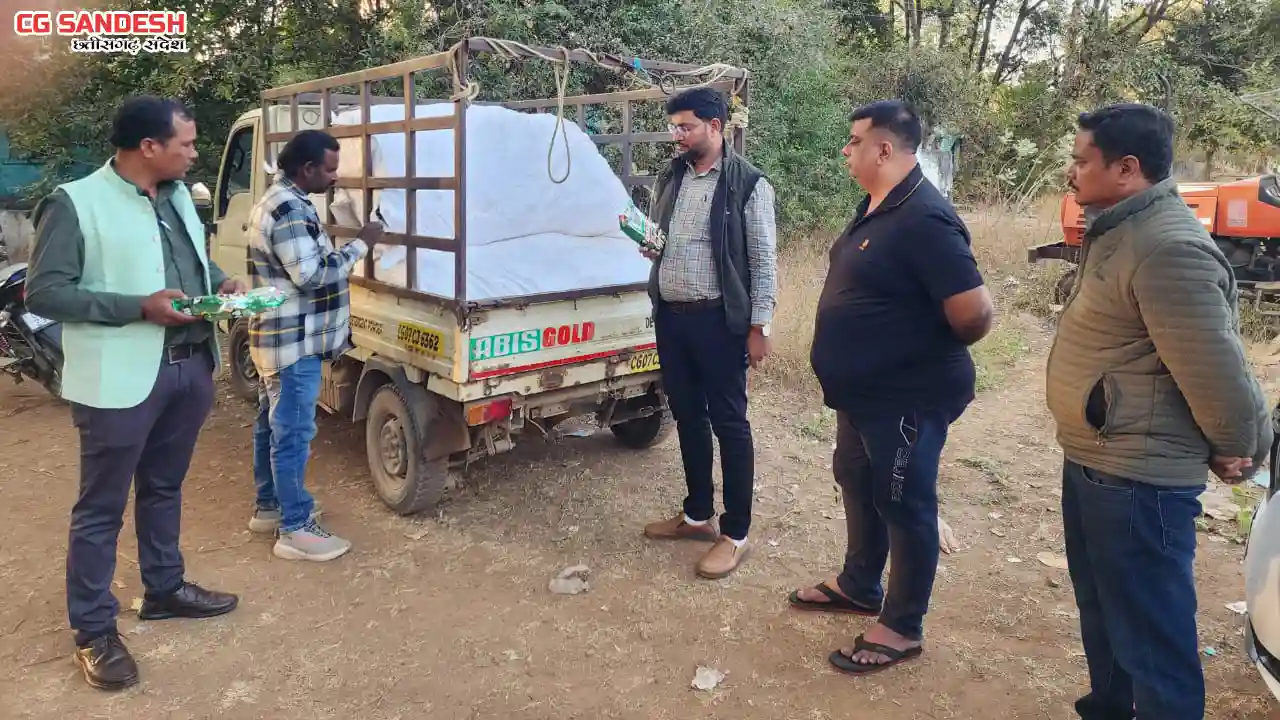 महासमुंद : 1 लाख रुपए की जर्दायुक्त गुटखा जप्त - CG Sandesh