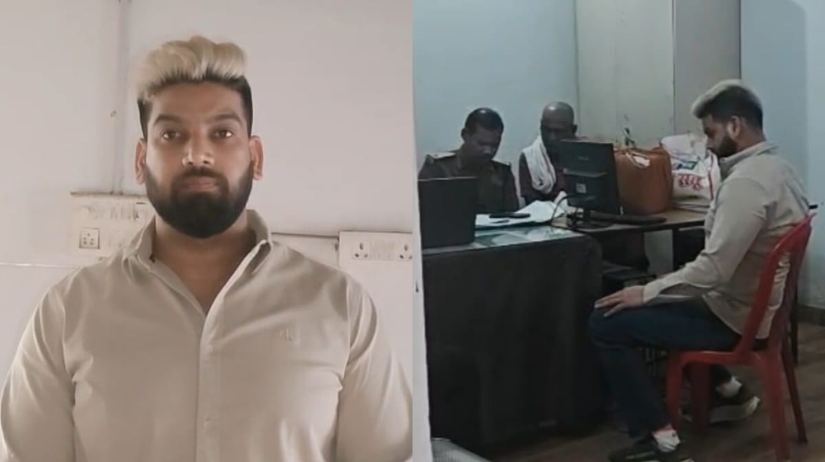 CG : हिस्ट्रीशीटर रोहित तोमर ने थाने में किया सरेंडर  - CG Sandesh