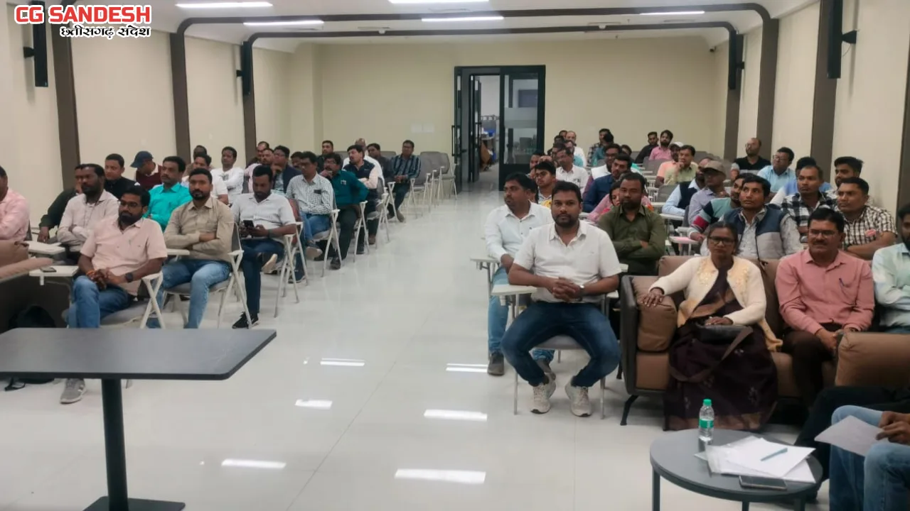 CG : स्वास्थ्य संयोजक कर्मचारी संघ की प्रांत स्तरीय महत्वपूर... - CG Sandesh