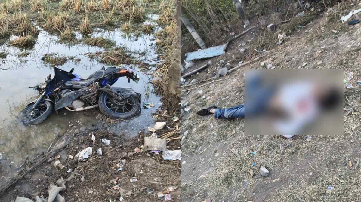CG : रेसिंग और स्टंटबाजी के चक्कर में गई बाइक सवार लड़के की ज... - CG Sandesh