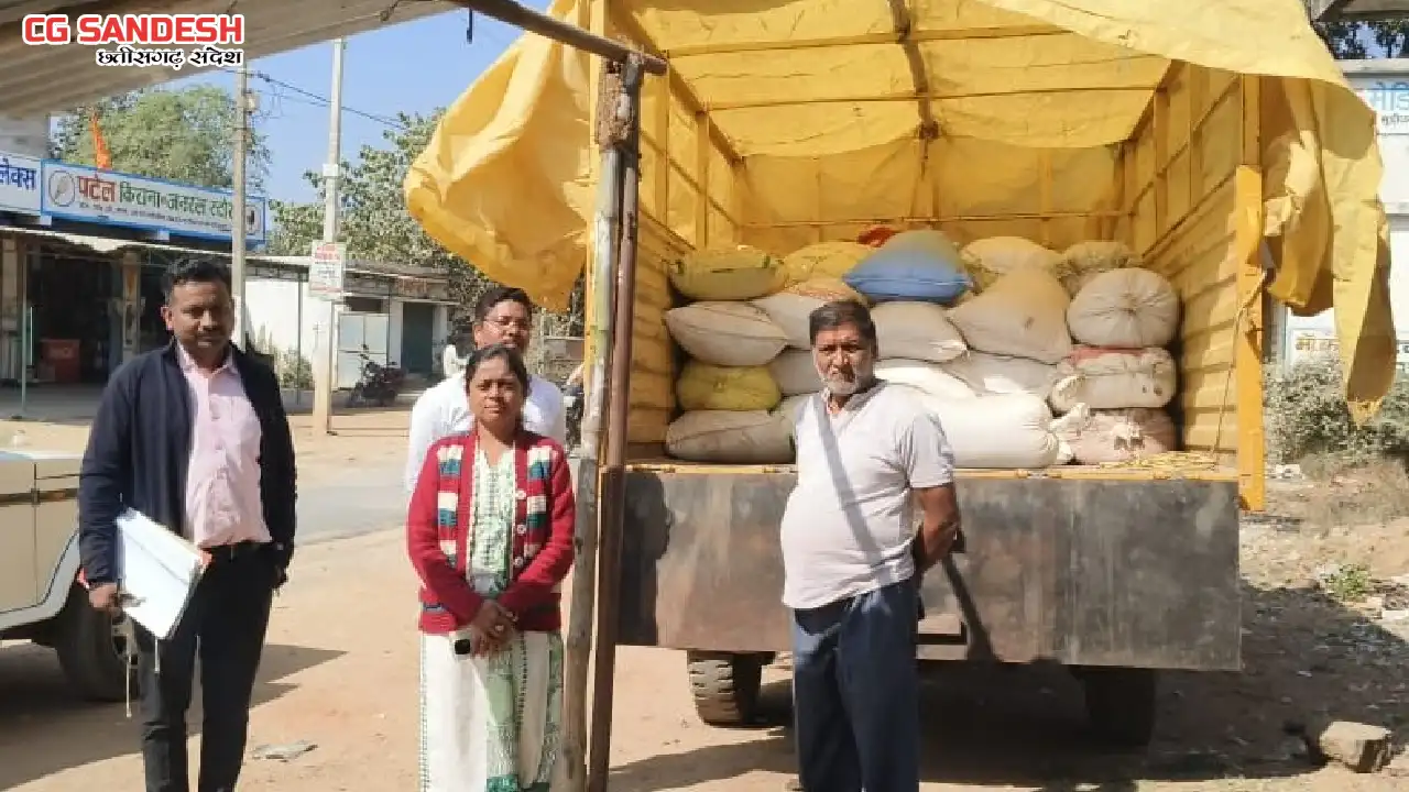 महासमुंद : चार अलग-अलग मामलों में 876 कट्टा धान एवं वाहन भी ... - CG Sandesh