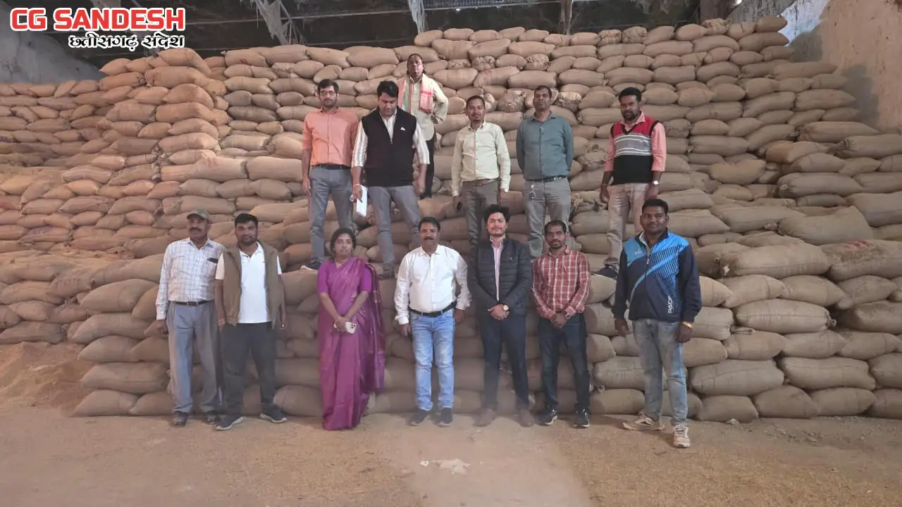 महासमुंद : राइस मिल में 61,203 बोरा धान की कमी, स्टॉक जप्त - CG Sandesh