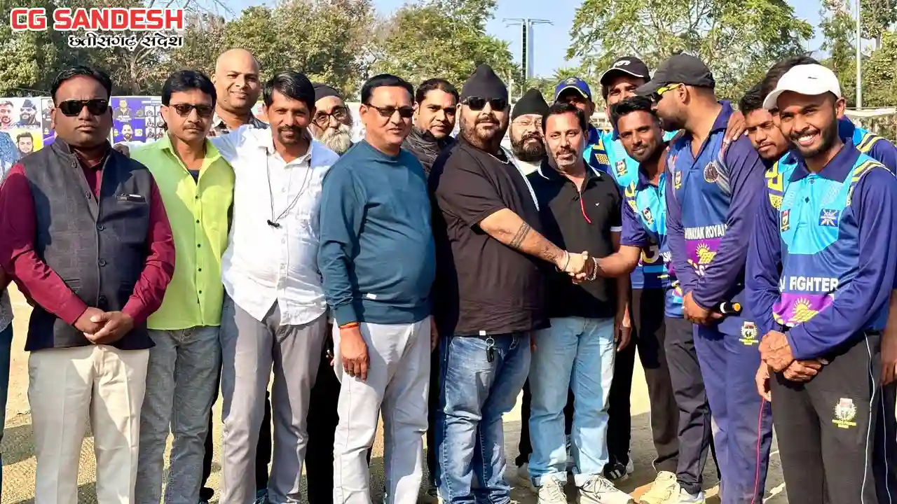 पिथौरा : क्रिकेट में धैर्य,सहनशीलता एवं तेज सोच की जरूरत होत... - CG Sandesh