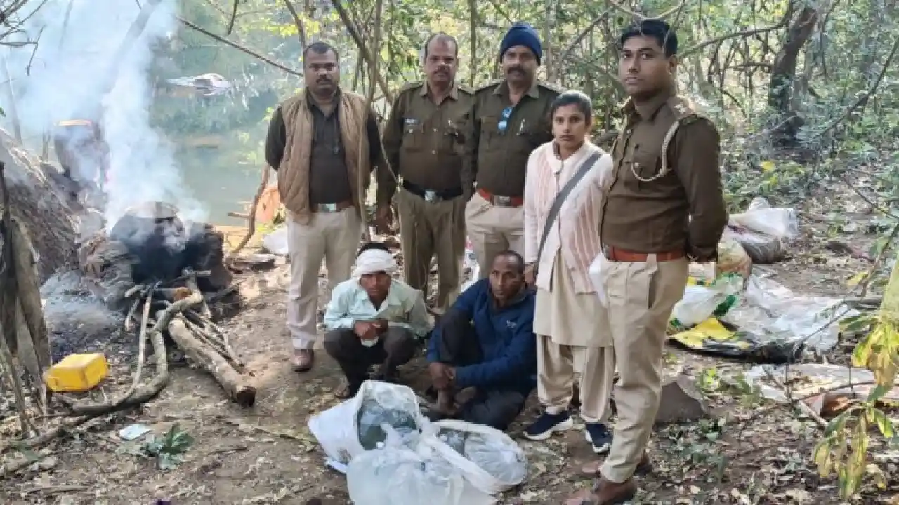 CG : डबरा जंगल से 55200 रुपये की महुआ शराब जप्त - CG Sandesh