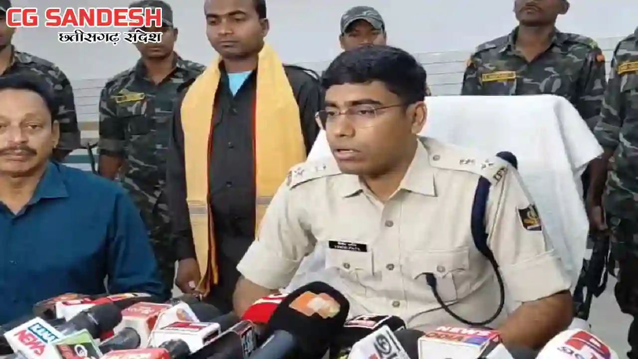 CG : ओडिशा के मलकानगिरी में 21 लाख रूपये के इनामी माओवादी ने... - CG Sandesh